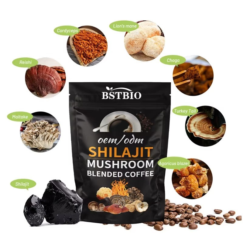 Shilajit Mushroom Coffee