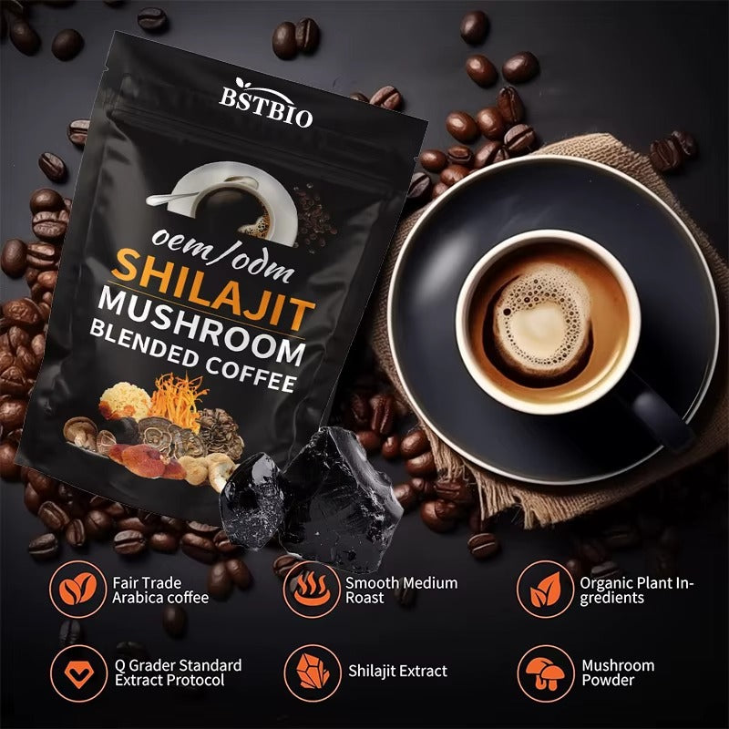 Shilajit Mushroom Coffee